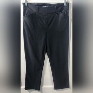 Hilary Radley Women's Elegant Black Trousers